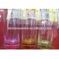Haonai 12 pcs 8 OZ Red Transparent Color Restaurant Tumbler Beverage Cup